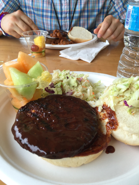 Oxford Stomp veggie burger