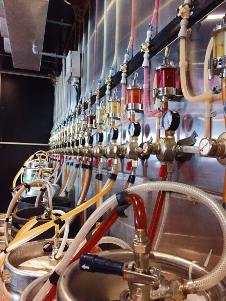 Calgary Brewery tours keg tap