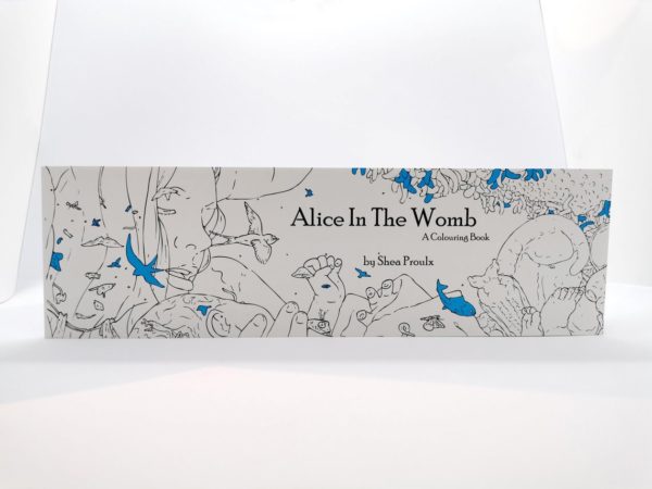 Calgary Adult Coloring Book - Alice in the Womb