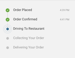 Tracking your order 