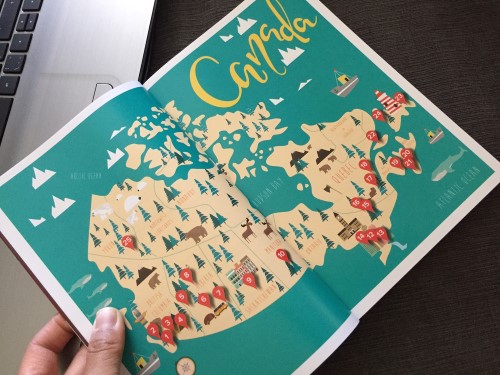 25 Places Canada Map