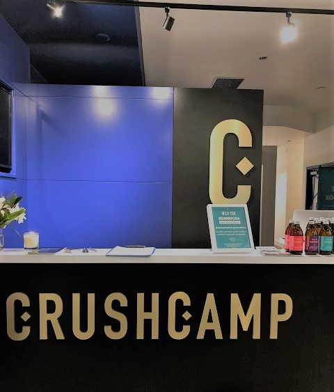 CrushCamp in Calgary on 17th Avenue SW