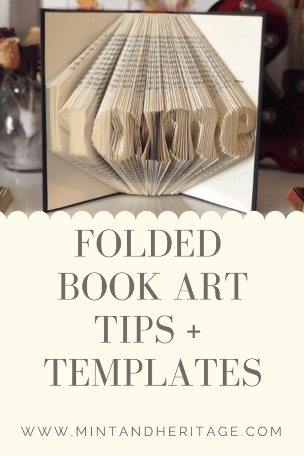 Tips to make folded book art