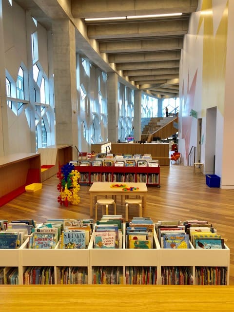 Children's Library filled with books