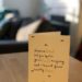 A card for Dr. Christine Blasey Ford