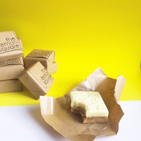 Lemon square dessert treats