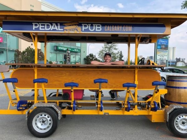 Pedal Pub group bicycle bar