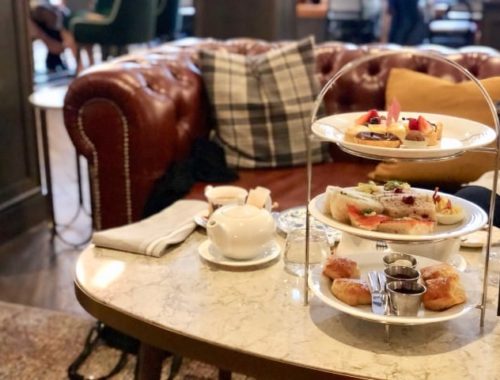 Afternoon tea at Fairmont Palliser